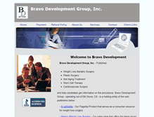 Tablet Screenshot of bravodevelopment.com